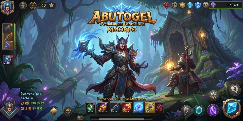 Tangkapan layar dari gameplay ABUTOGEL yang mendebarkan di dunia MMORPG.