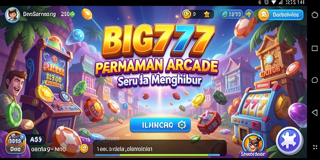Screenshot utama BIG777 menampilkan gameplay seru dan mendebarkan.