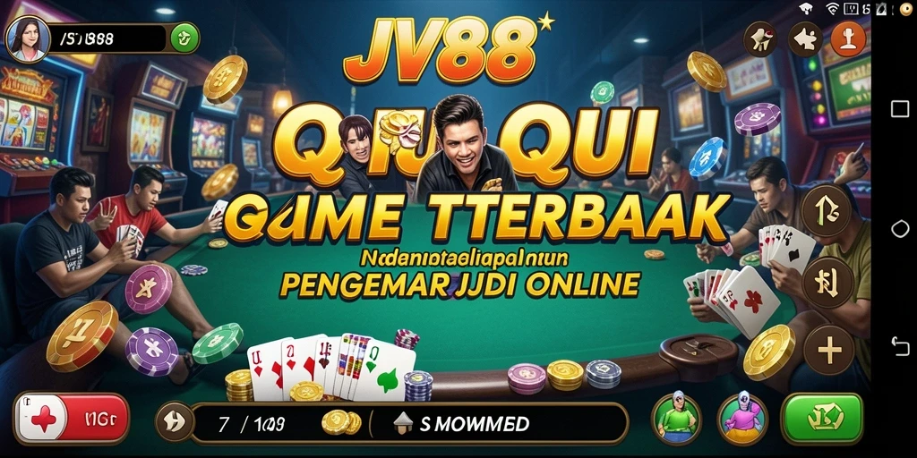 Tampilan menarik dari gameplay QiuQiu JV88 yang penuh tantangan.