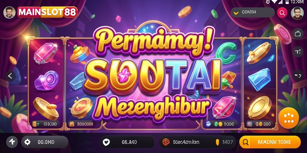 Tampilan gameplay MAINSLOT88 yang menarik dan penuh warna.