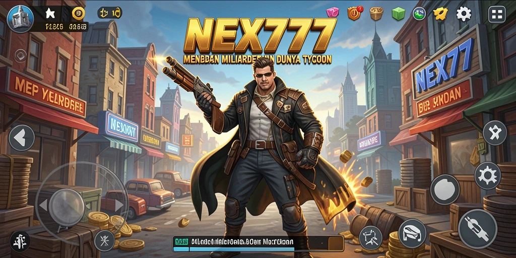 Gameplay NEX777 yang menarik dan seru dalam dunia Tycoon.