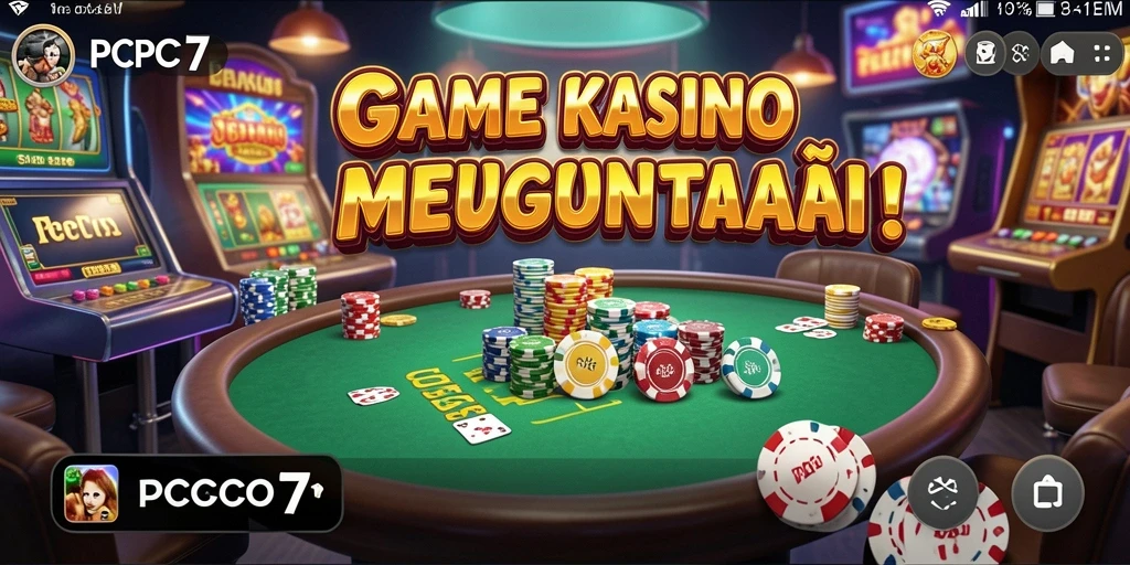 Tangkapan layar gameplay Kasino PCPC7 yang menarik dan memikat.