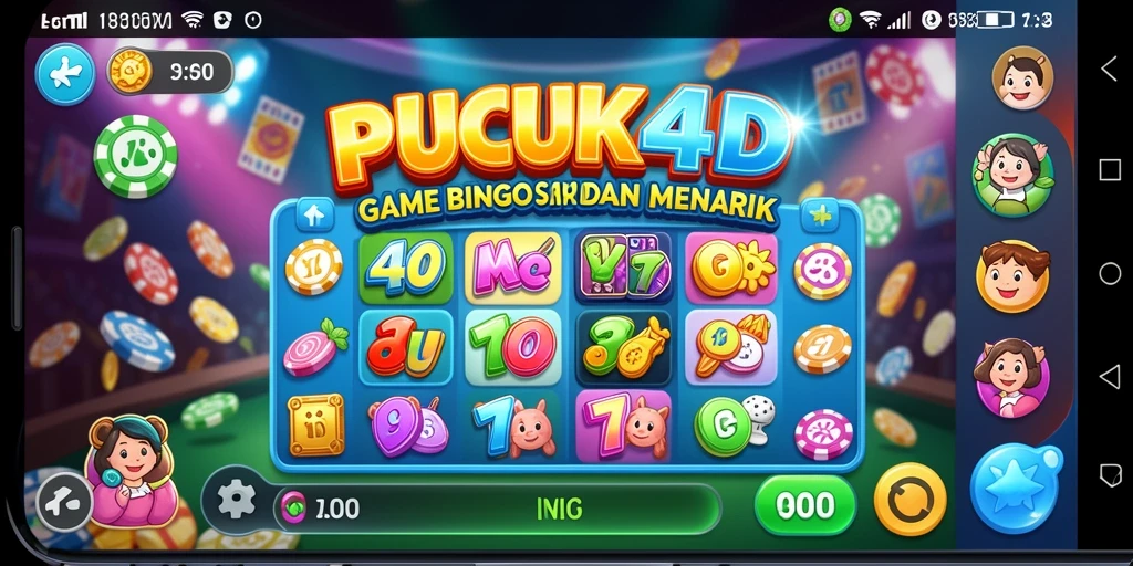 Tampilan gameplay PUCUK4D yang seru dan interaktif di dunia Bingo.