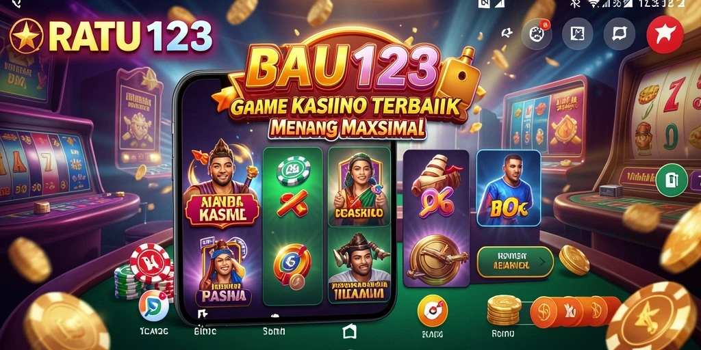 Screenshot utama RATU123 menampilkan gameplay seru dengan grafis menawan.