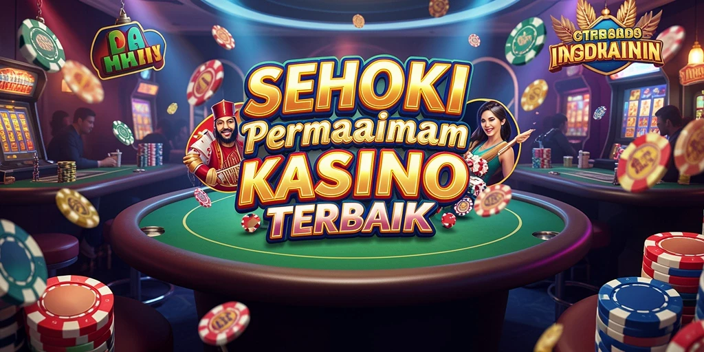 Tampilan menarik dari gameplay SEHOKI yang menampilkan suasana kasino.