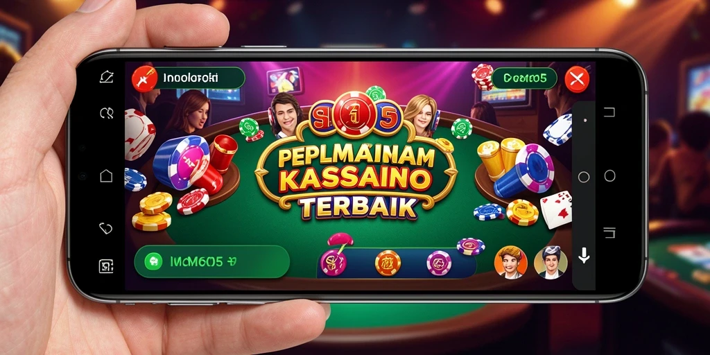 Gameplay seru dan interaktif dari aplikasi SM605 Kasino.