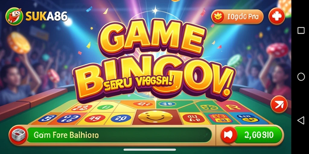 Tampilan gameplay seru dari SUKA86 yang menggugah semangat bermain Bingo.