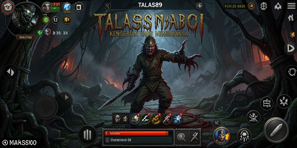Gameplay menegangkan dengan suasana horor yang mencekam.