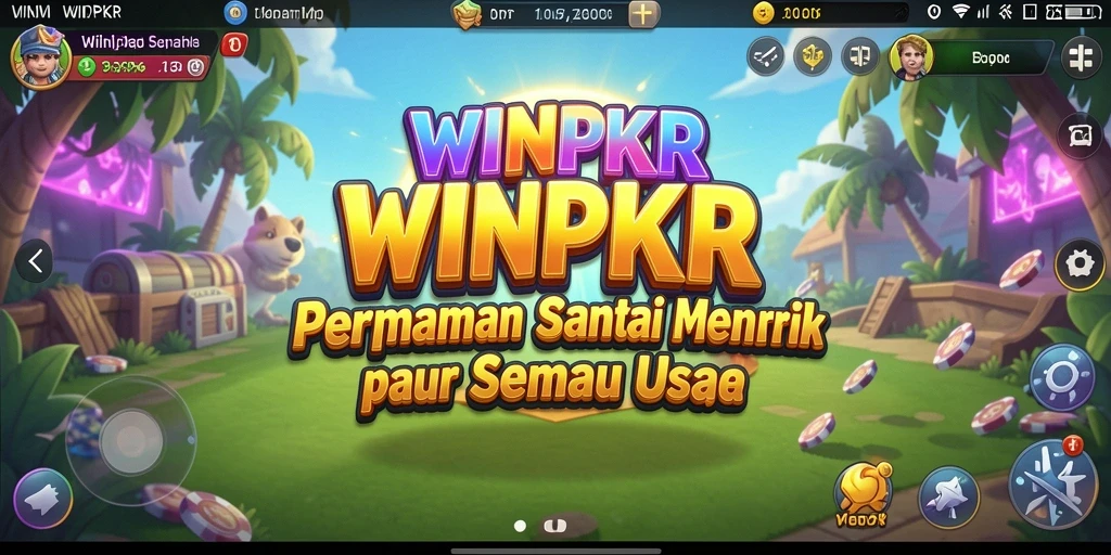 Screenshot gameplay WINPKR yang menampilkan keseruan dan tantangan.